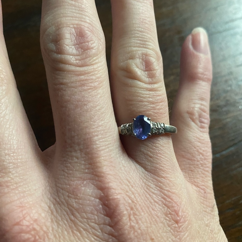 Delicate silver ring - Picture 4 of 5
